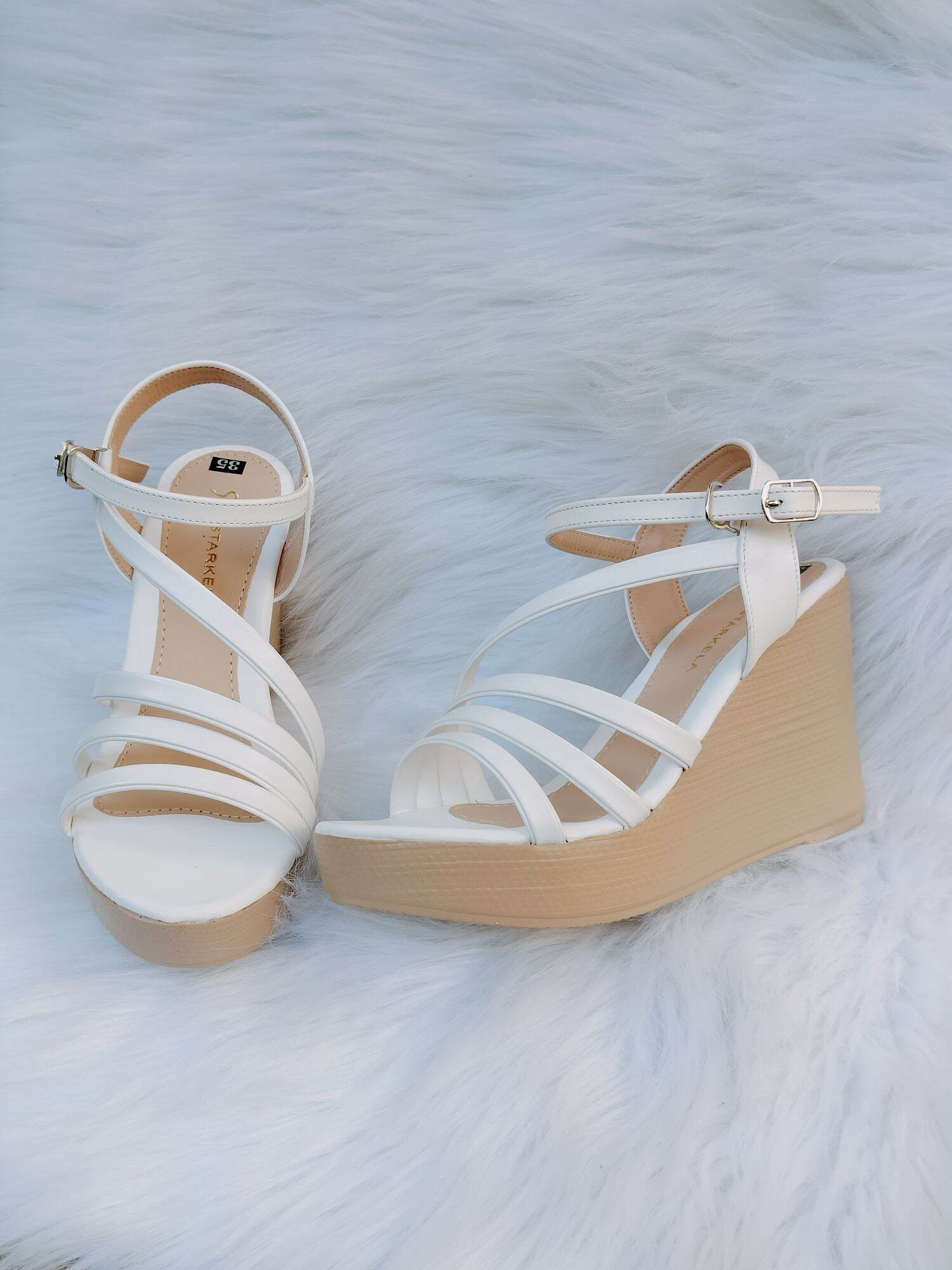 Sandal nữ đế xuồng bằng kas20_8222.khoá gài
