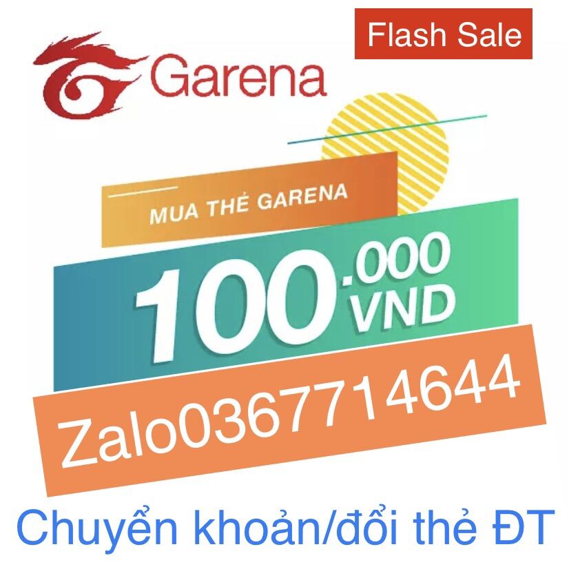 Bảng giá Thẻ Garena 100k (Combo 2thẻ,nhận mã siêu tốc 30s) Phong Vũ