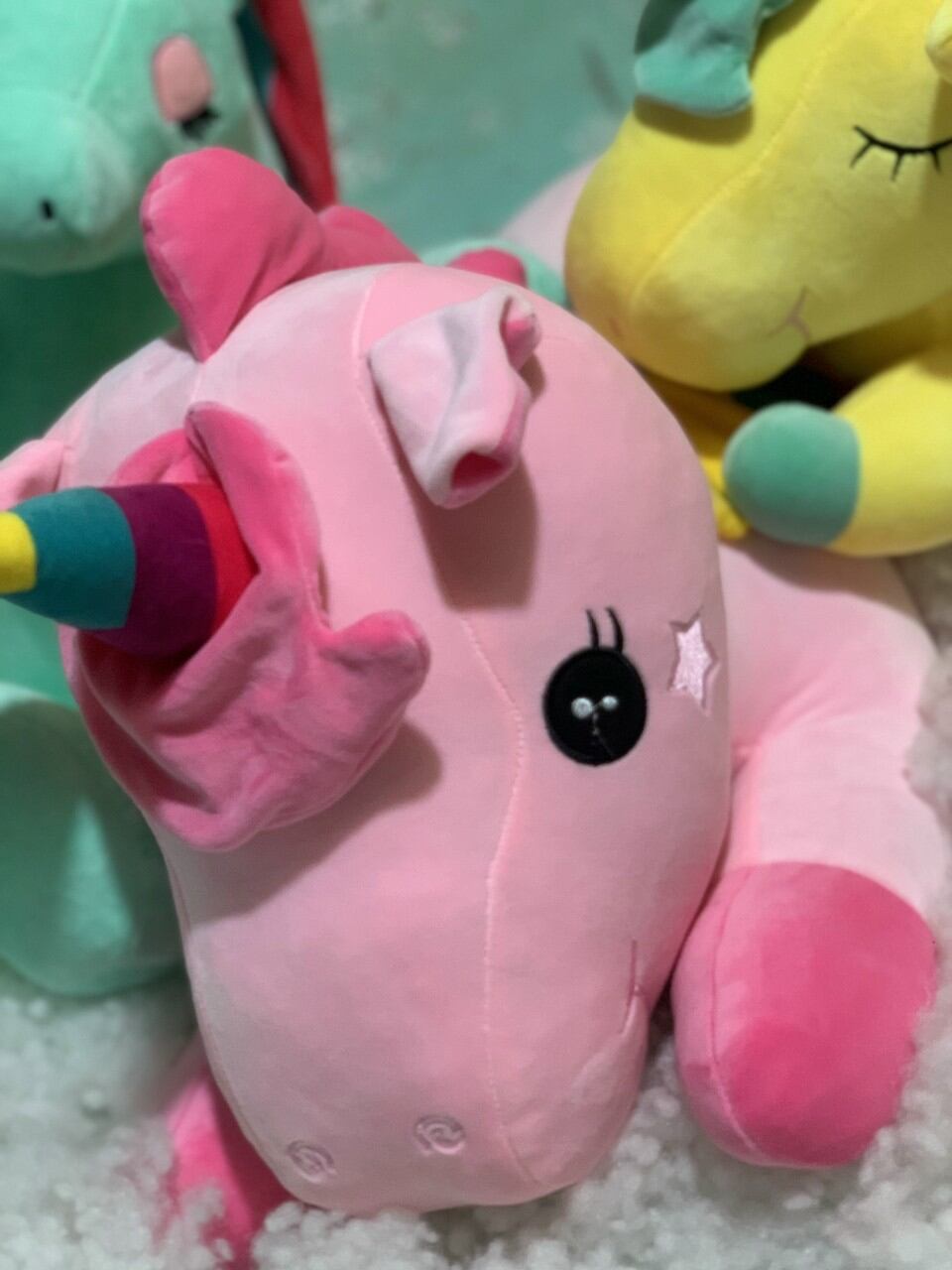Gấu bông ngựa pony kì lân dài 1m