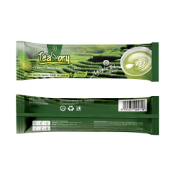 Trà sữa Matcha hoà tan Teavory ( Hộp 8 gói x16g ) 5600000