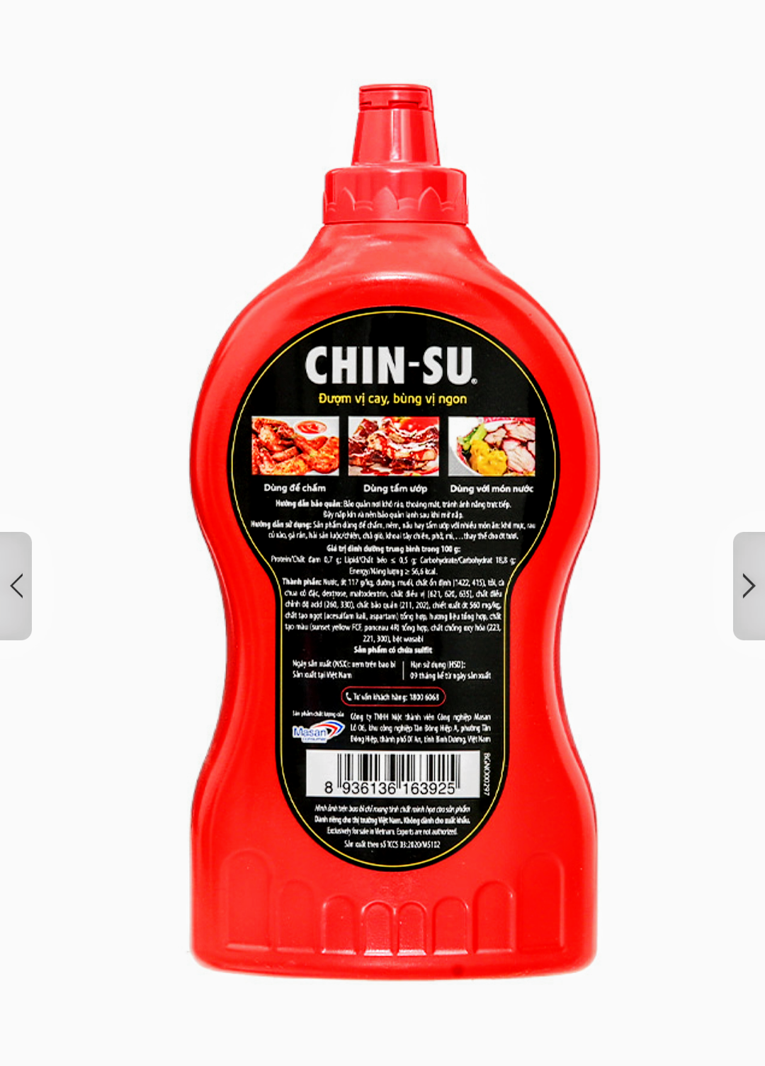 Tương Ớt Chinsu 1Kg Thơm Ngon Rẻ Hơn (SHOP GIAO DATE MỚI)