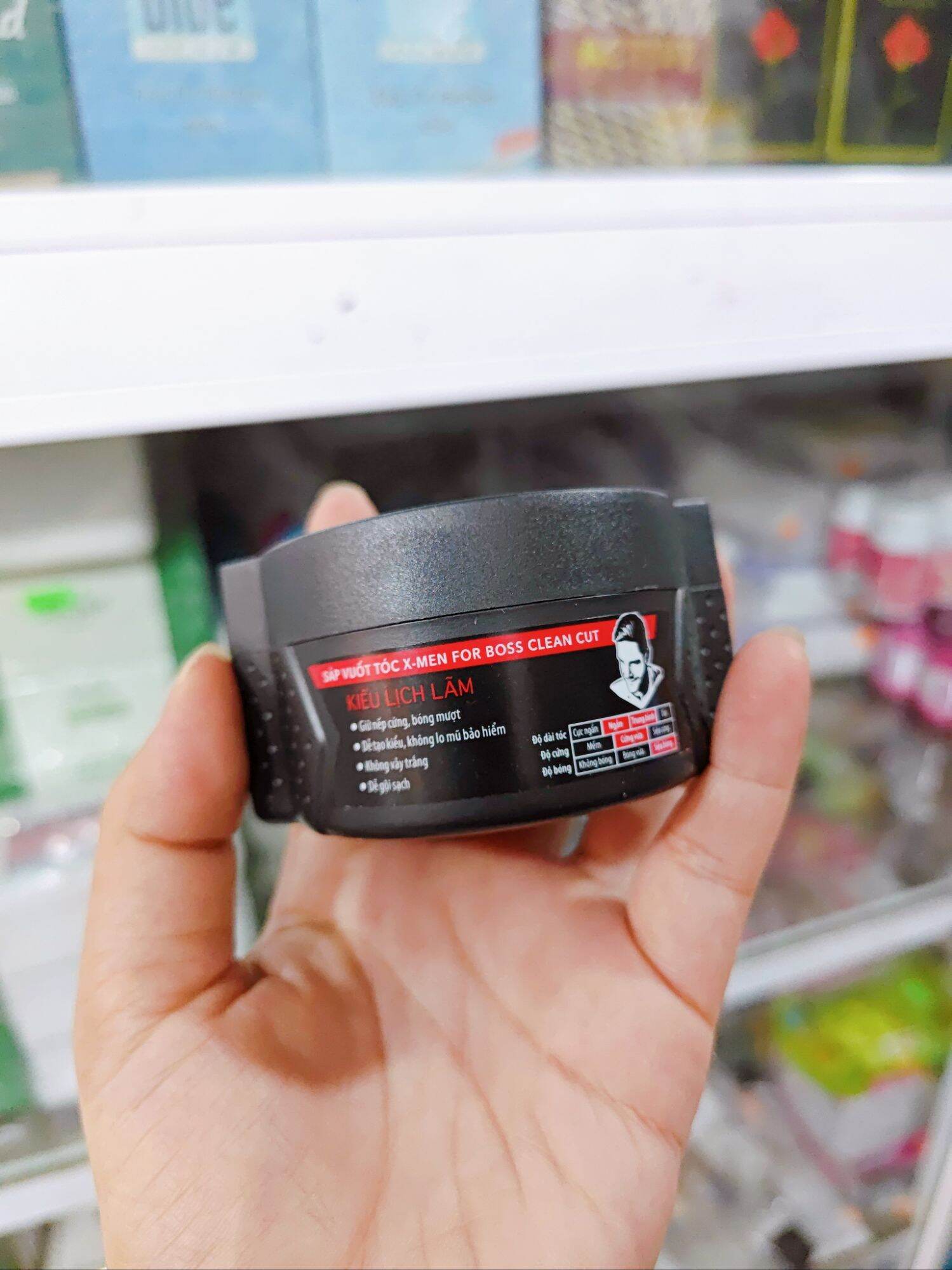 Sáp Vuốt Tóc XMen For Boss Clean Cut Dạng Nước 70g