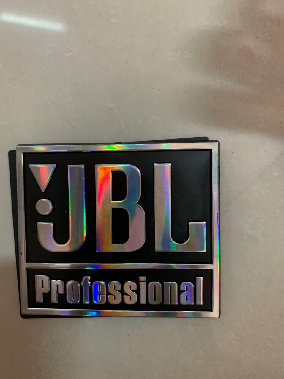 Tem dán thùng loa nhựa cứng JBL, giá 2 cái
