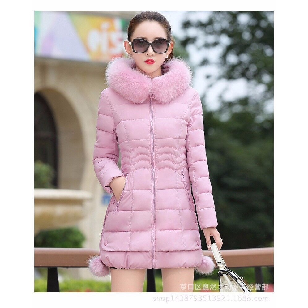 Áo khoác Phao nữ áo khoác thu đông Cao Cấp