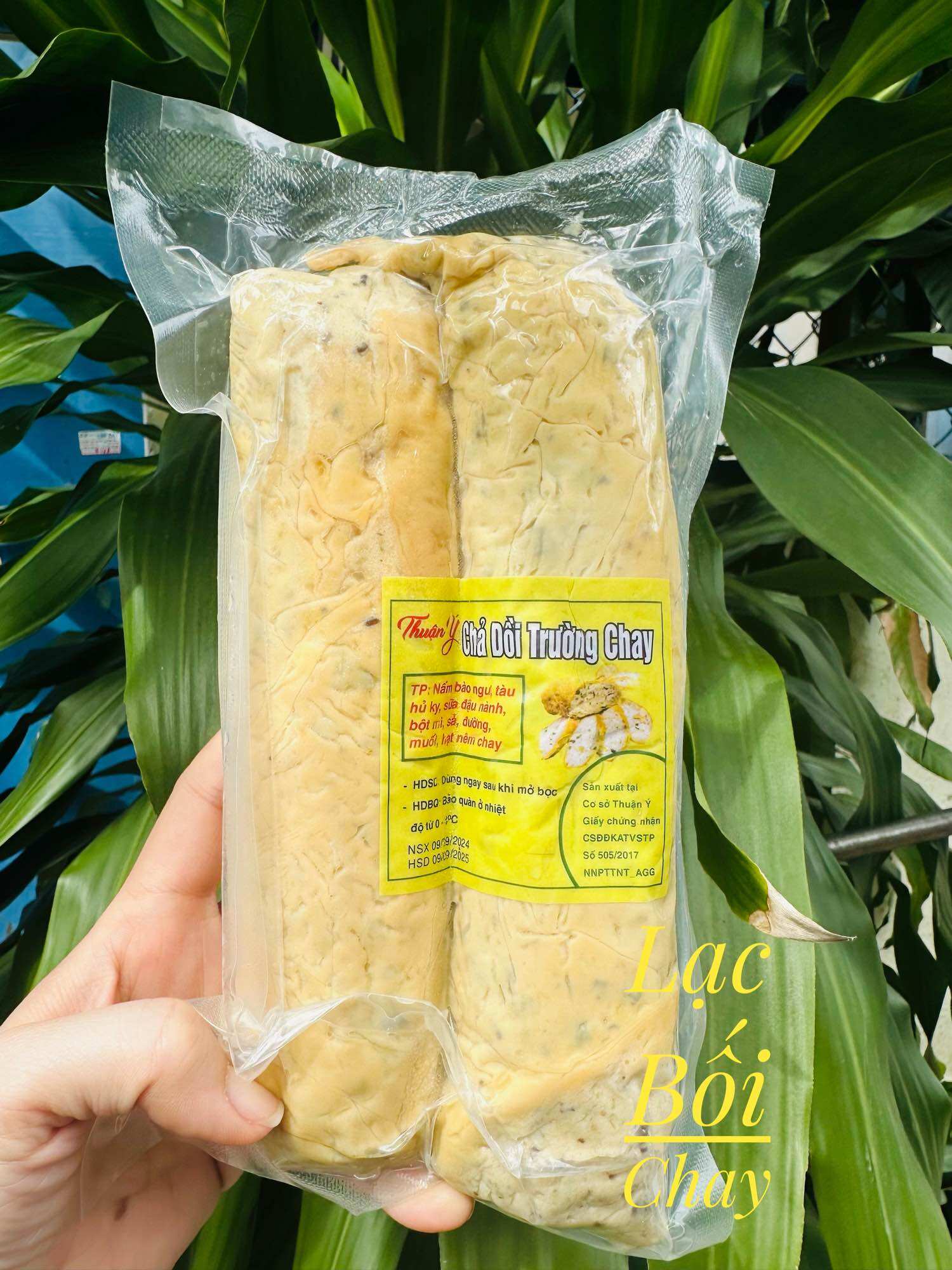 DỒI SẢ CHAY ( CHẢ TÀU HỦ KY)/THC LẠC BỐI/ (CHỈ SHIP HOẢ TỐC TRONG KV TPHCM)