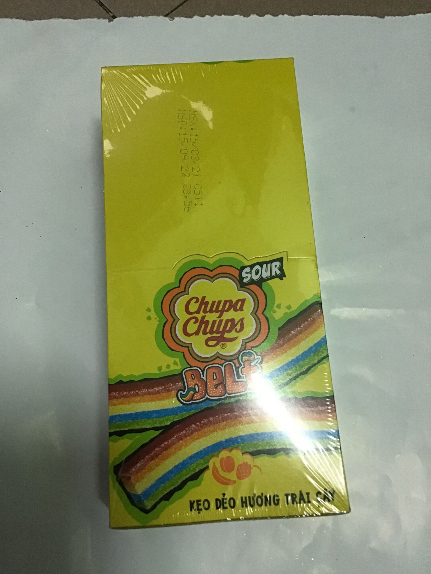 Kẹo dẻo cầu vòng chupa chups LỚN 48 thanh