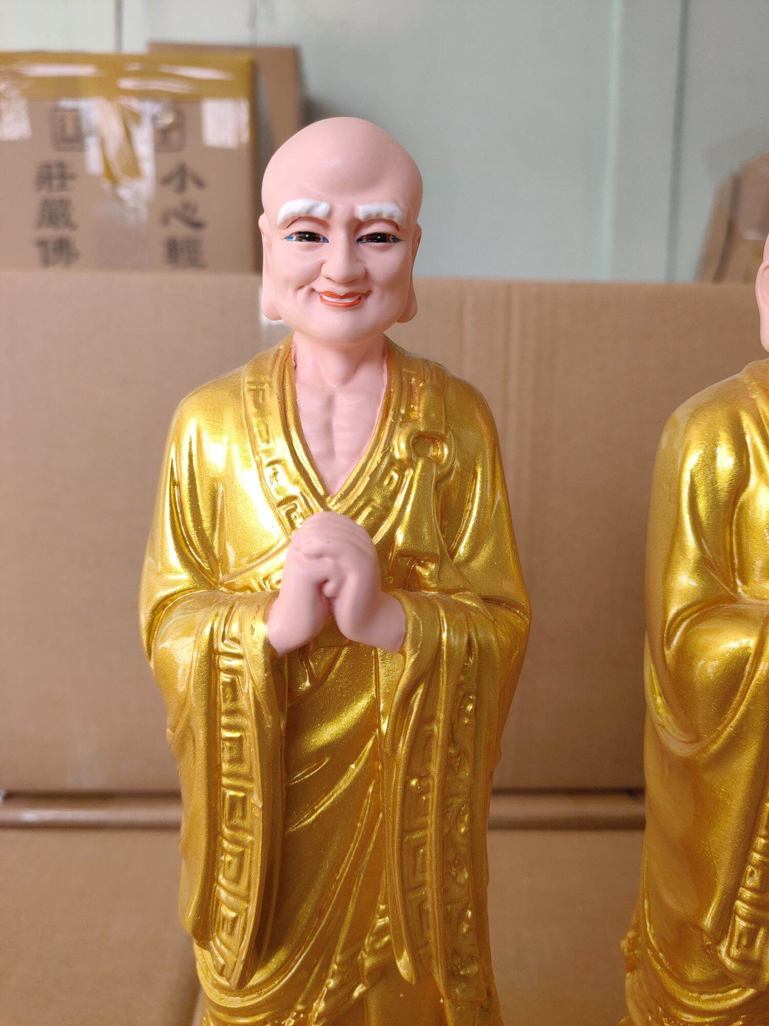 Tượng Ananda và Ca Diếp cao 30cm