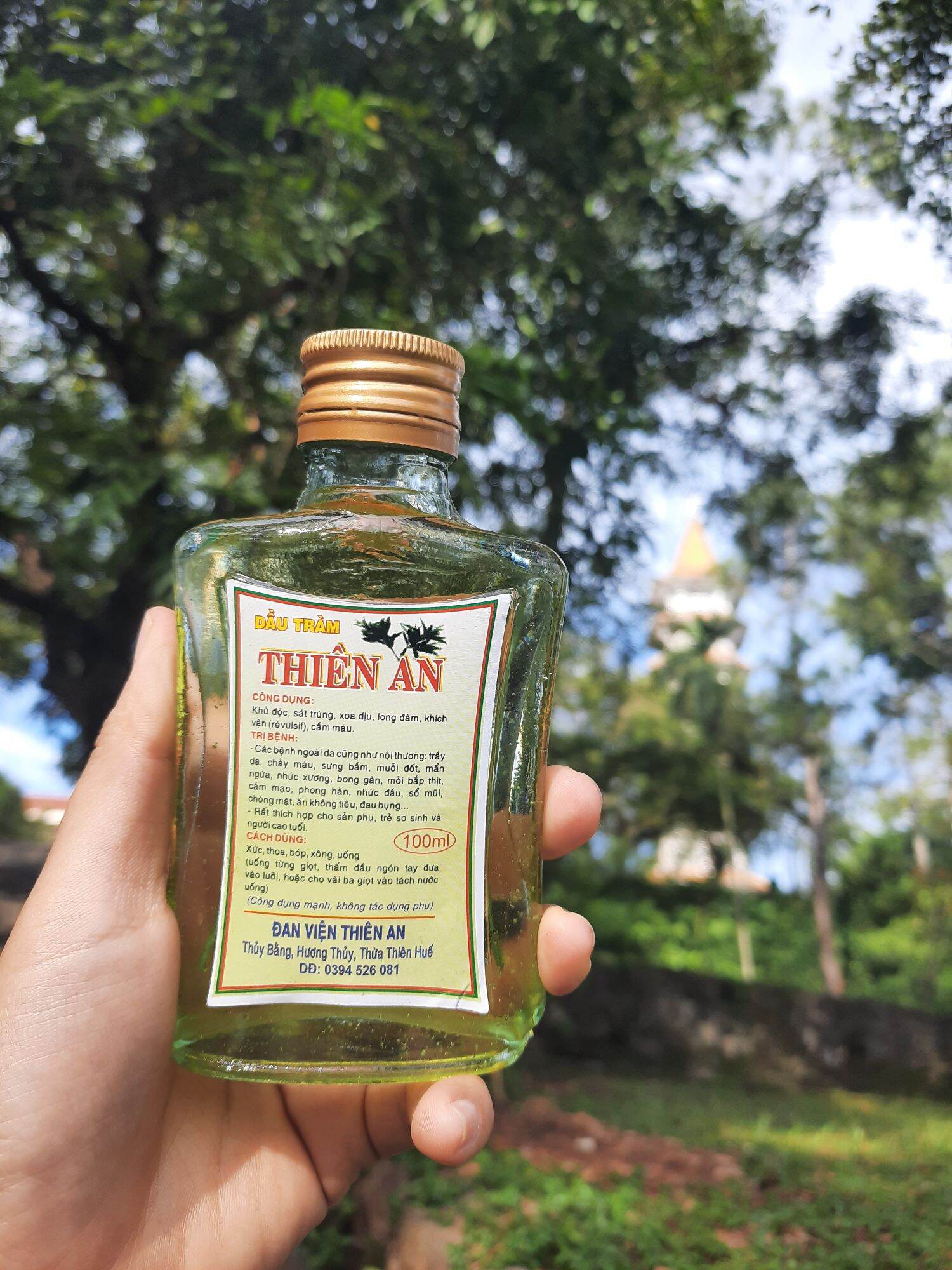 Dầu tràm Thiên An Huế - 100ml (Đan Viện Thiên An Huế)