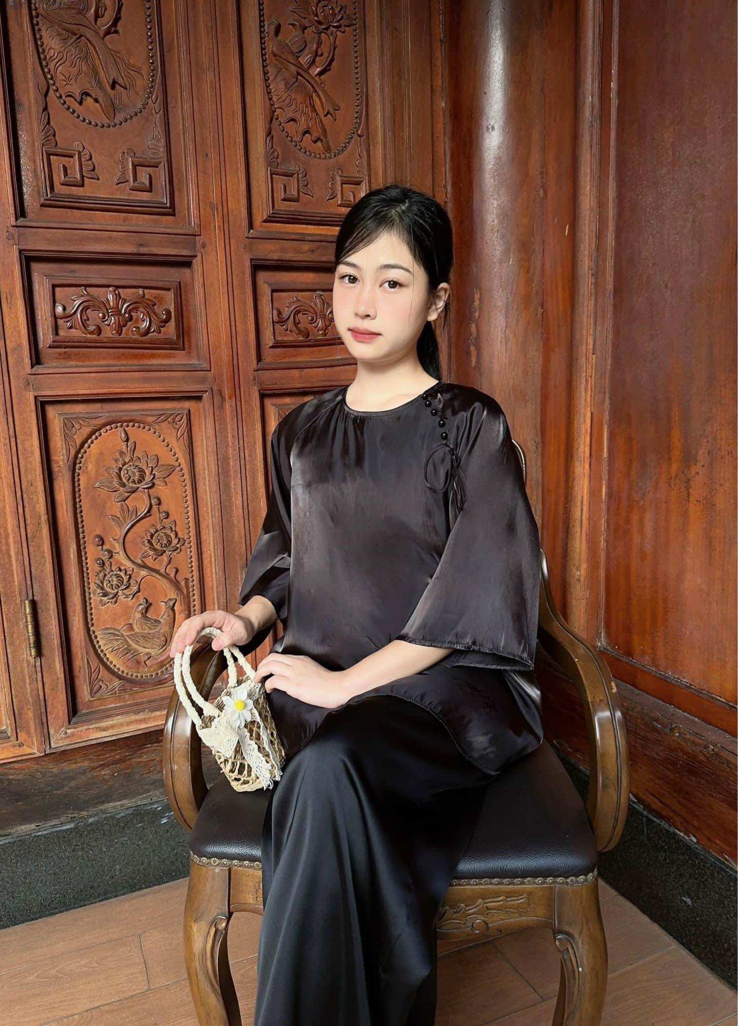 [HCM - BC] - Đồ lam đi chùa cho nữ - Voan lụa cao cấp