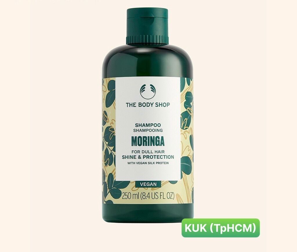 Dầu Gội Hương Hoa Chùm Ngây The Body Shop Moringa Shine and Protection 250ml.