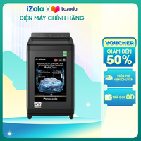 [GIAO TẠI HCM] Máy giặt Panasonic Inverter 11.5 kg NA-FD115W3BV - Ngăn chứa nước giặt xả lớn - Cảm biến AI thông minh - Giặt hơi nước+nước nóng 60°C