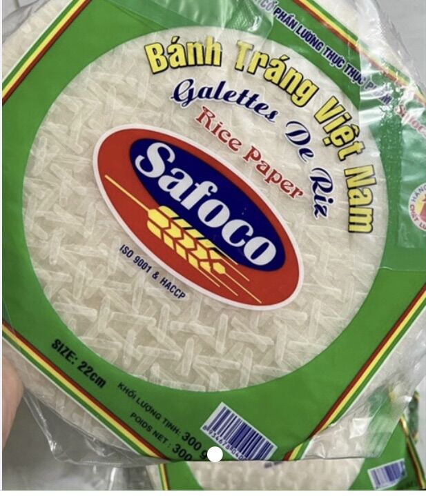 Bánh Tráng Safoco sieu ngon 300gr 16cm