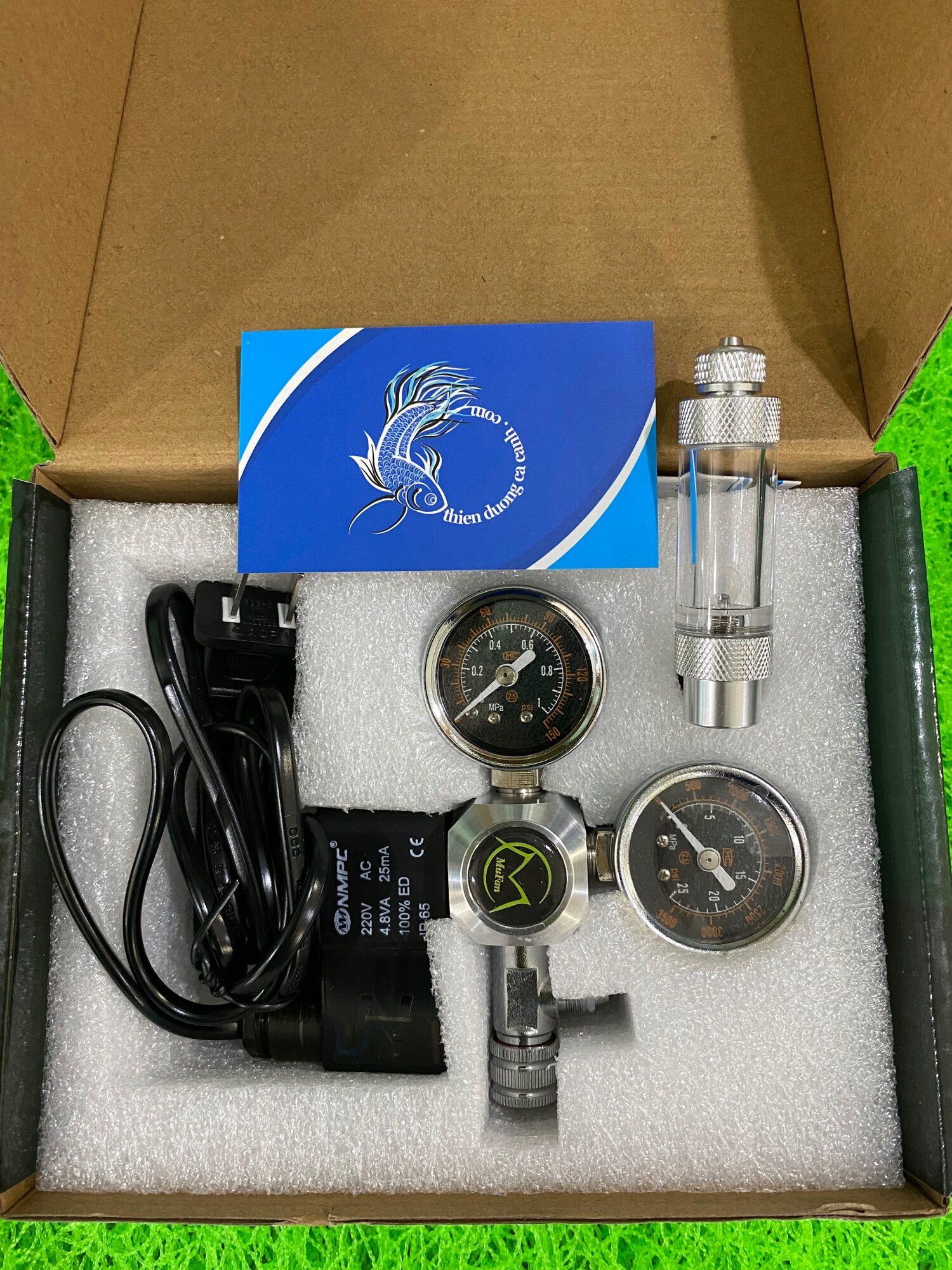 Van Điện CO2 MUFAN - Phụ Kiện Cá Cảnh, Thuỷ sinh