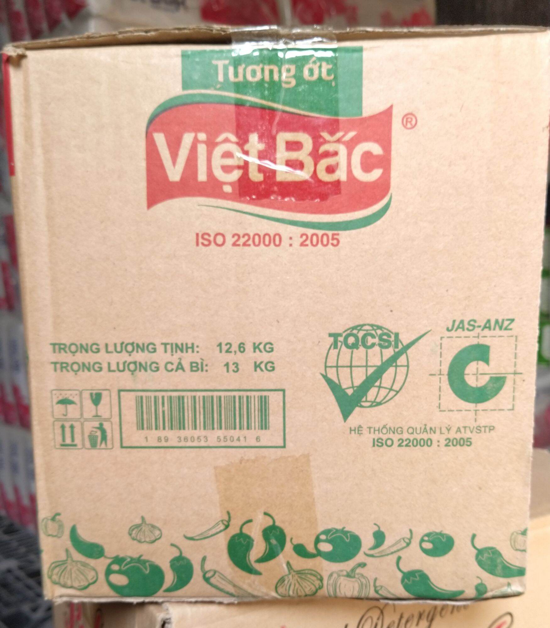 Tương ớt Việt Bắc 2L