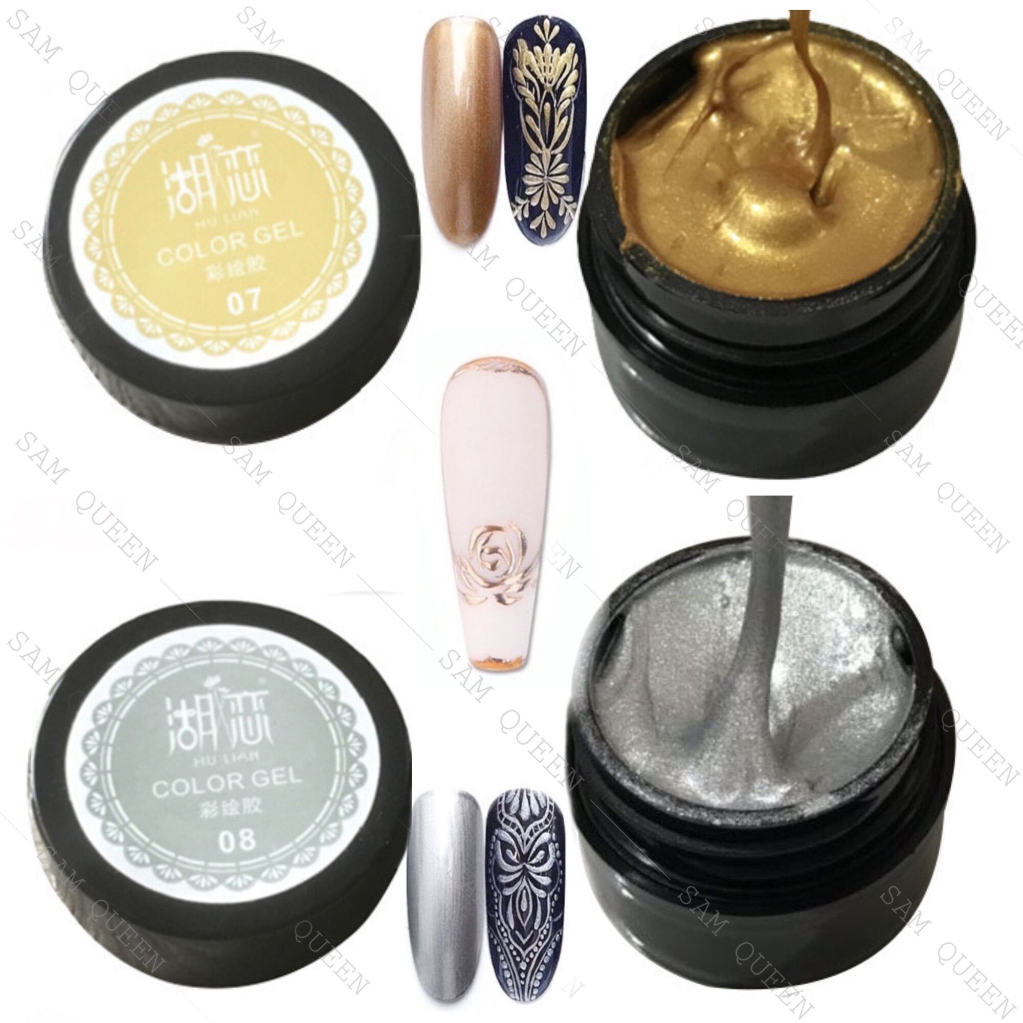 Gel vẽ móng siêu đặc sét 12hủ