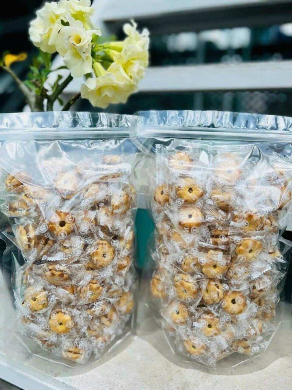 Bánh Bông Mai 🌼 Nhân Khóm Thái Lan Túi Zip 🌼( 500 Gram )