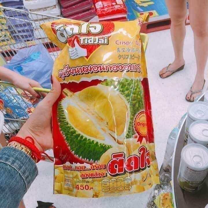Sầu riêng sấy thái lan 215g
