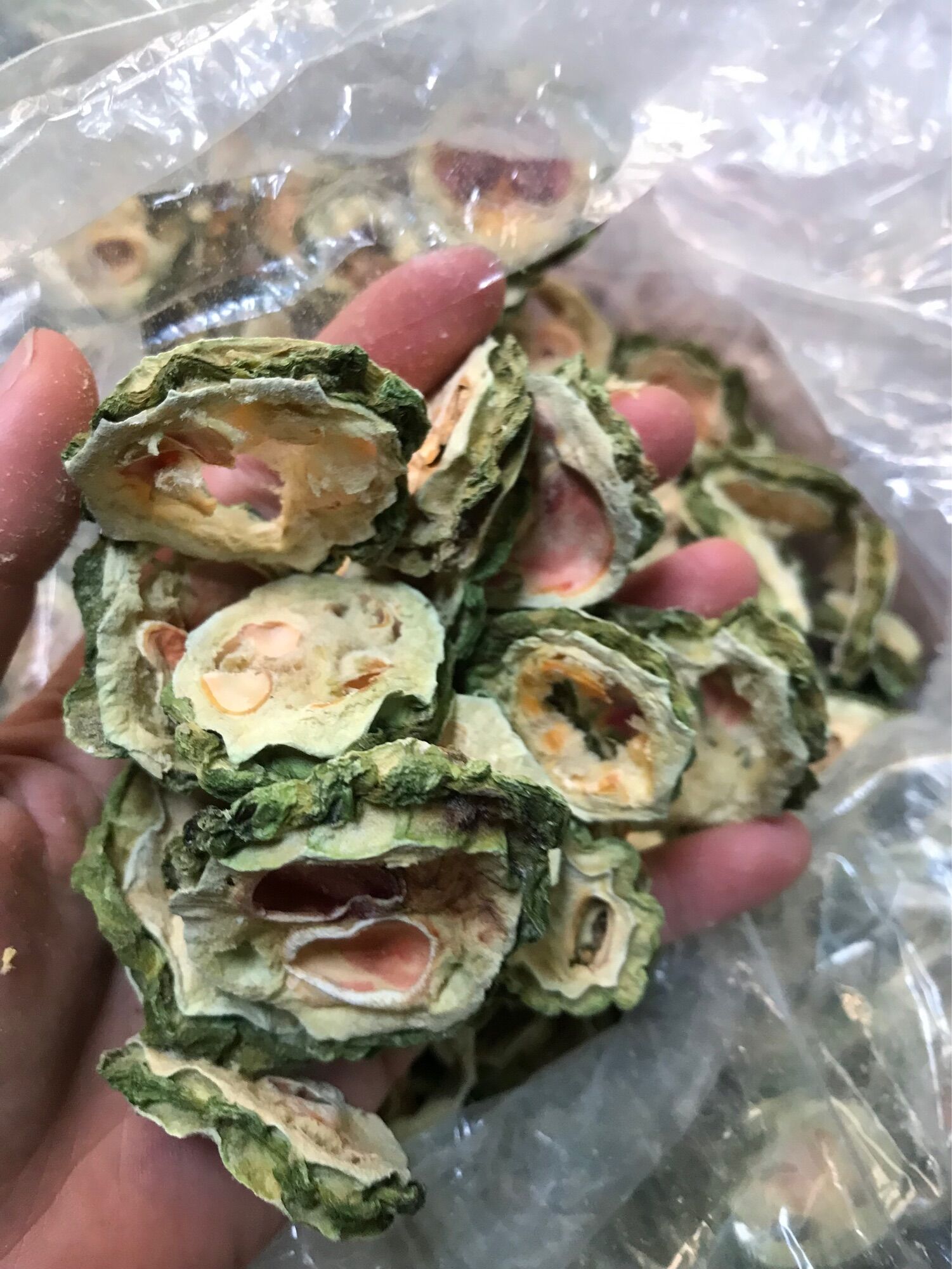 mướp đắng sấy khô ( mướp đắng lát, khổ qua rừng lát ) túi 300g