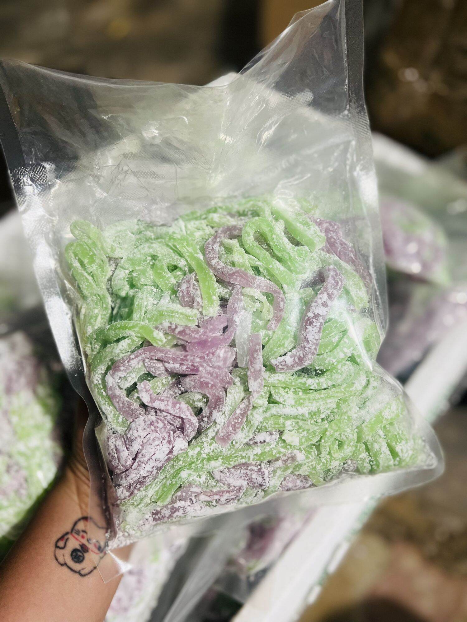 Thạch sắn dây nấu chè cắt sợi 1kg
