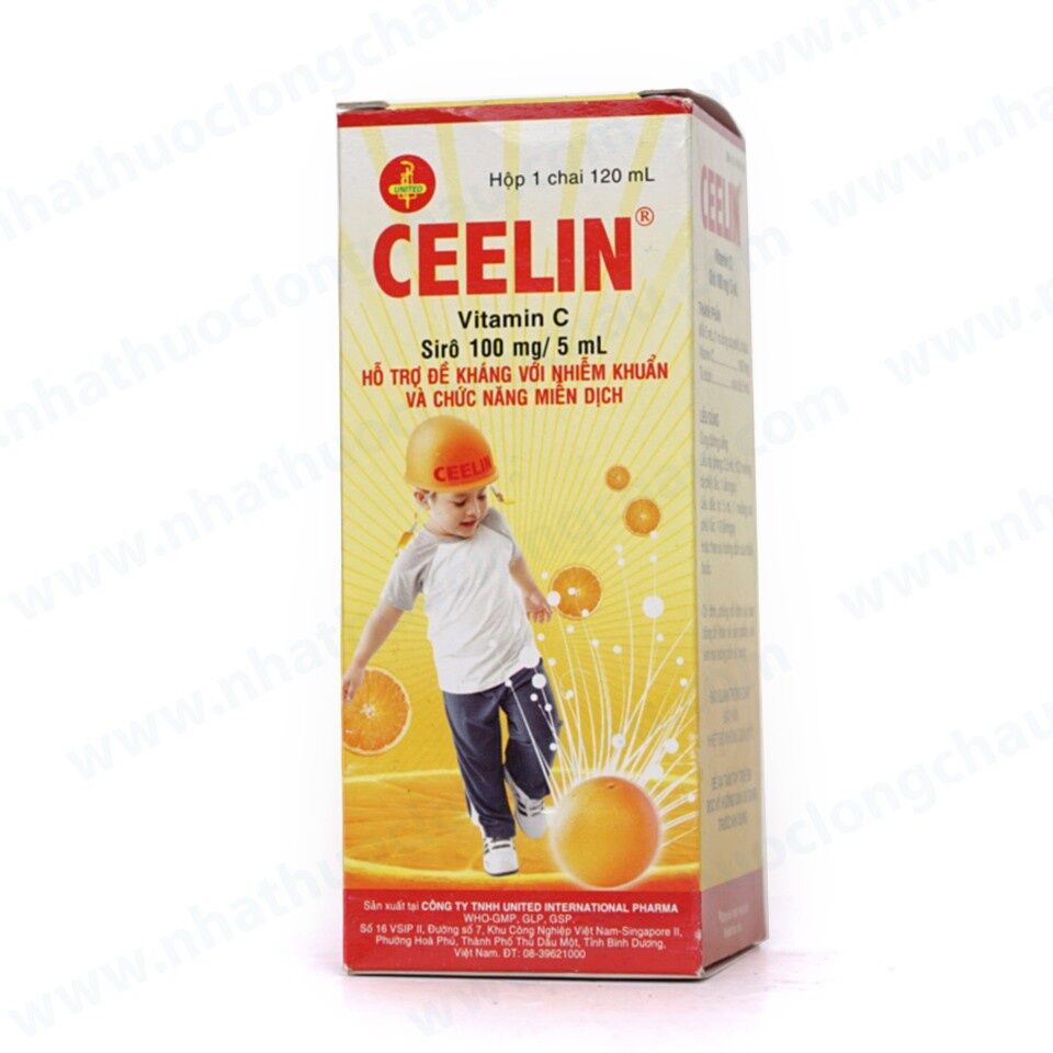 Tăng đề kháng Ceelin bổ sung vitamin C cho cơ thể cả nhà
