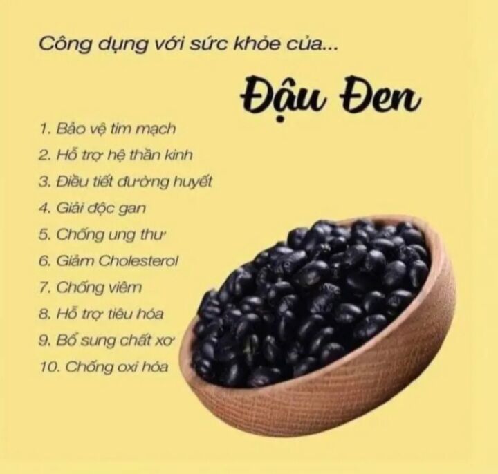 Bột đậu đen lòng xanh 500gram thanh nhiệt