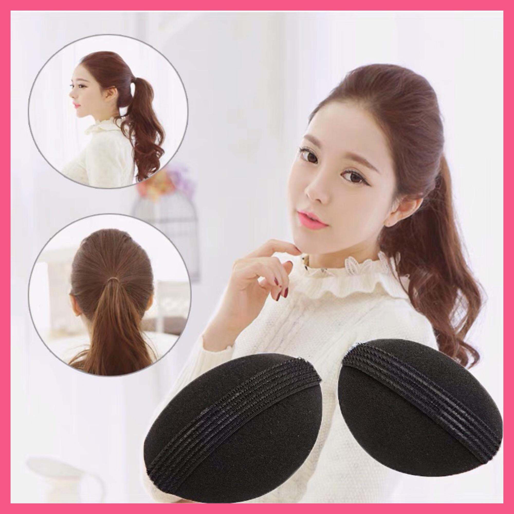 SET 2 MIẾNG ĐỘN PHỒNG TÓC MÁI, Kẹp Phồng Tóc Mái Cho Nữ