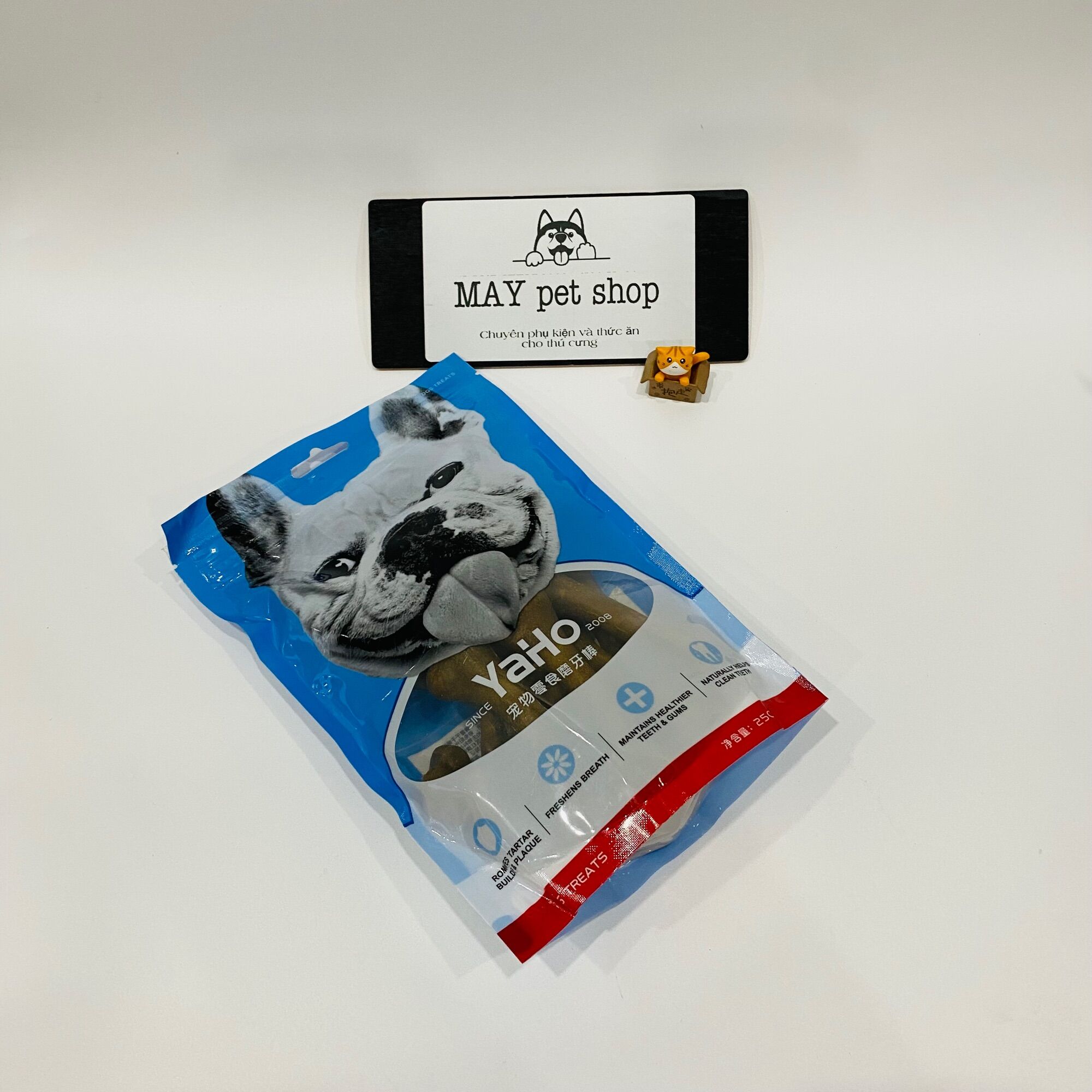 XƯƠNG GẶM SẠCH RĂNG YAHO (250g)