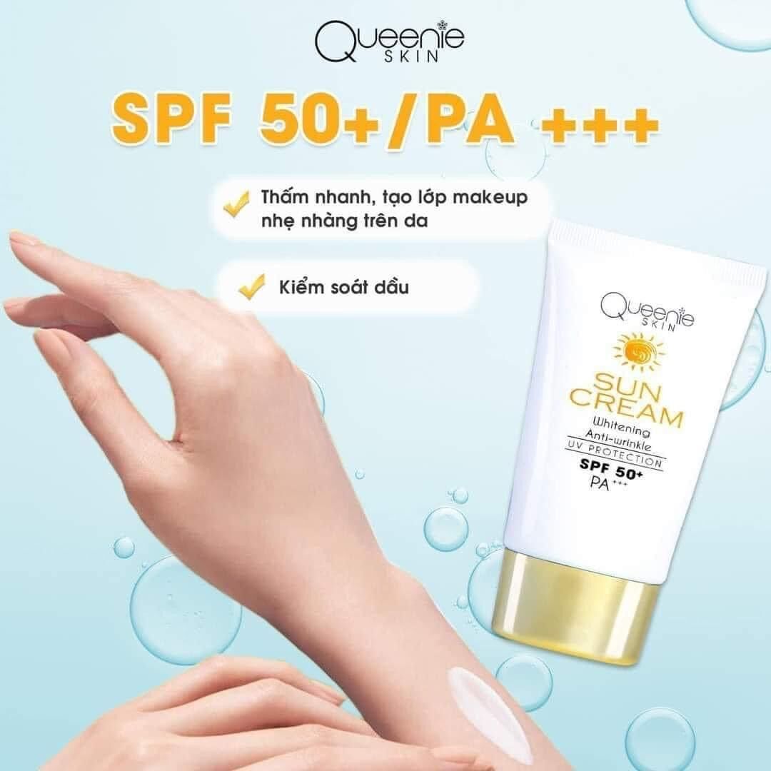 KEM CHỐNG NẮNG [KHÁNG NẮNG LÝ HOÁ QUEENIE SKIN ]