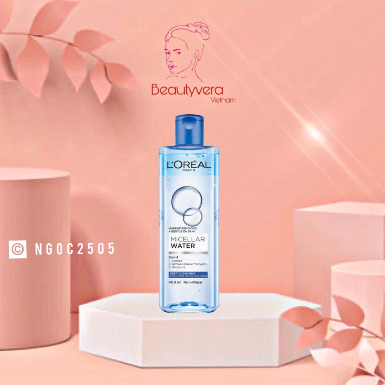 Nước Tẩy Trang Loreal Paris 3 - In - 1 Micellar Water | Xanh Đậm 400Ml Sản Phẩm Đa Dạng Chất Lượng Tốt Đảm Bảo An Toàn Sức Khỏe Người Dùng