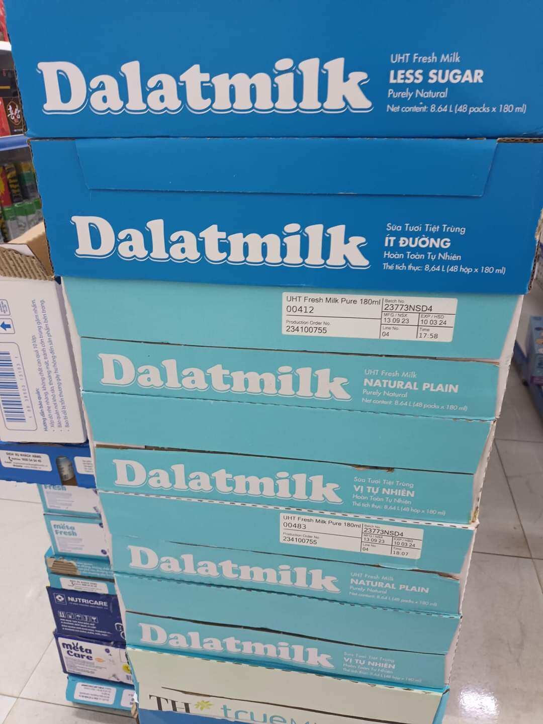 SỮA ĐALATMILK ( thùng 48 hộp 180ml