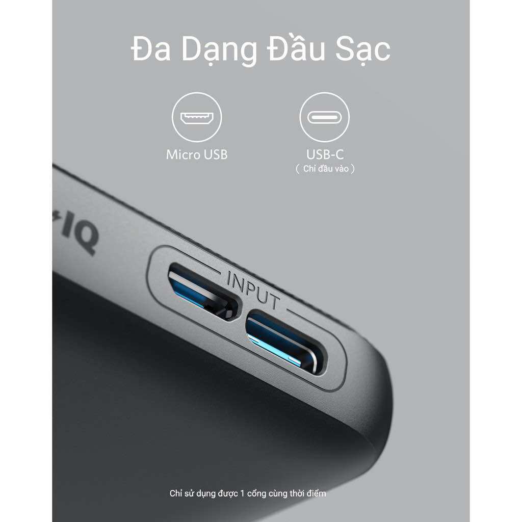 Sạc dự phòng Anker A1229 A1223 Đen New
