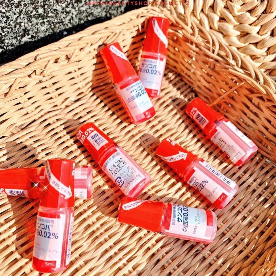 Chai nhỏ mắt sancoba 5ml nhật bản