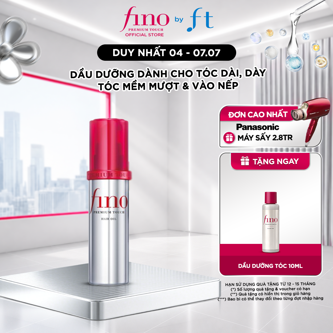 Dầu dưỡng tóc cao cấp FINO PREMIUM TOUCH HAIR OIL B 70ML