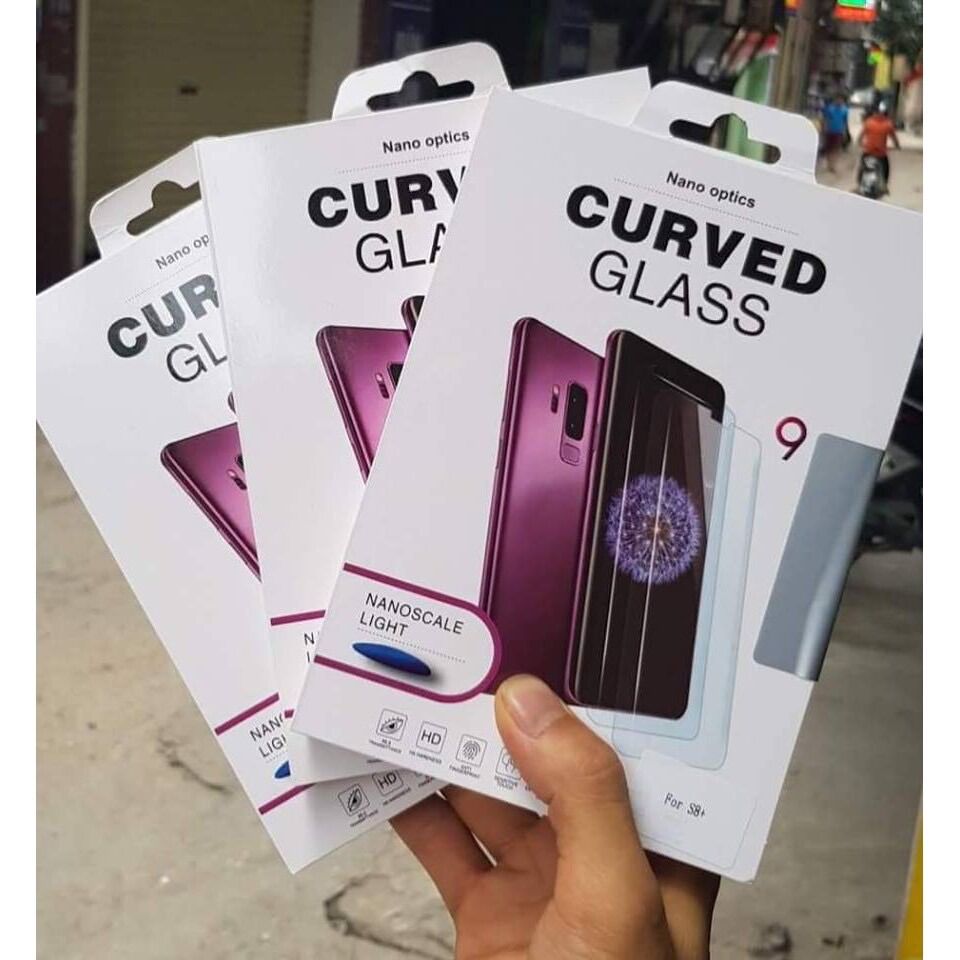 Kính Cường Lực Full Keo UV Dành Cho S8/S8plus/S9/S9plus,Note8,Note9/Note10/Note10plus/S10/S10plus