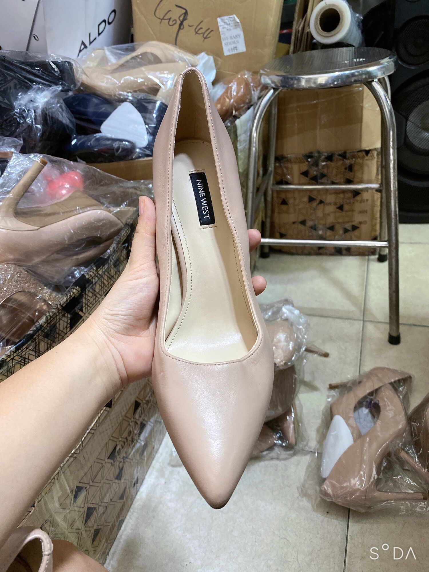 Giày cao gót hiệu Nine west xuất Mỹ, bigsize