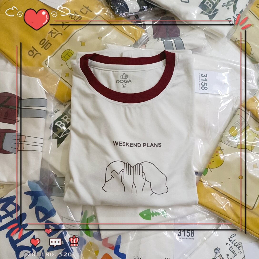 Áo thun nữ COTTON basic xinh xắn, thoải mái cho nàng mặc cả tuần nhà Ms.Simple