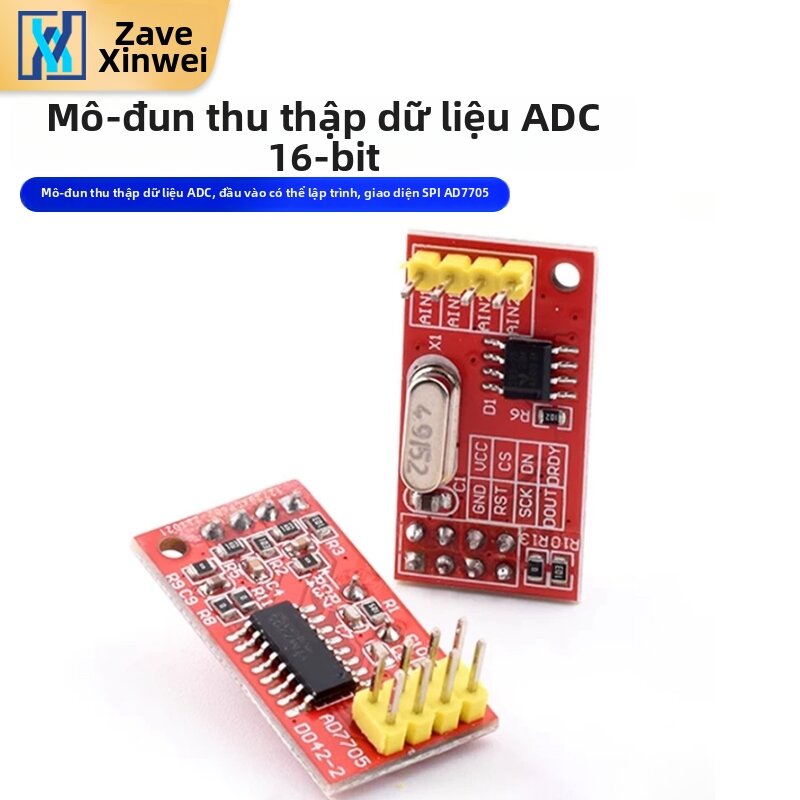 ZAVE | Dual 16-bit ADC Programmable Gain Data Acquisition Module Giá 106,000 Đồng*Miễn phí vận chuyển