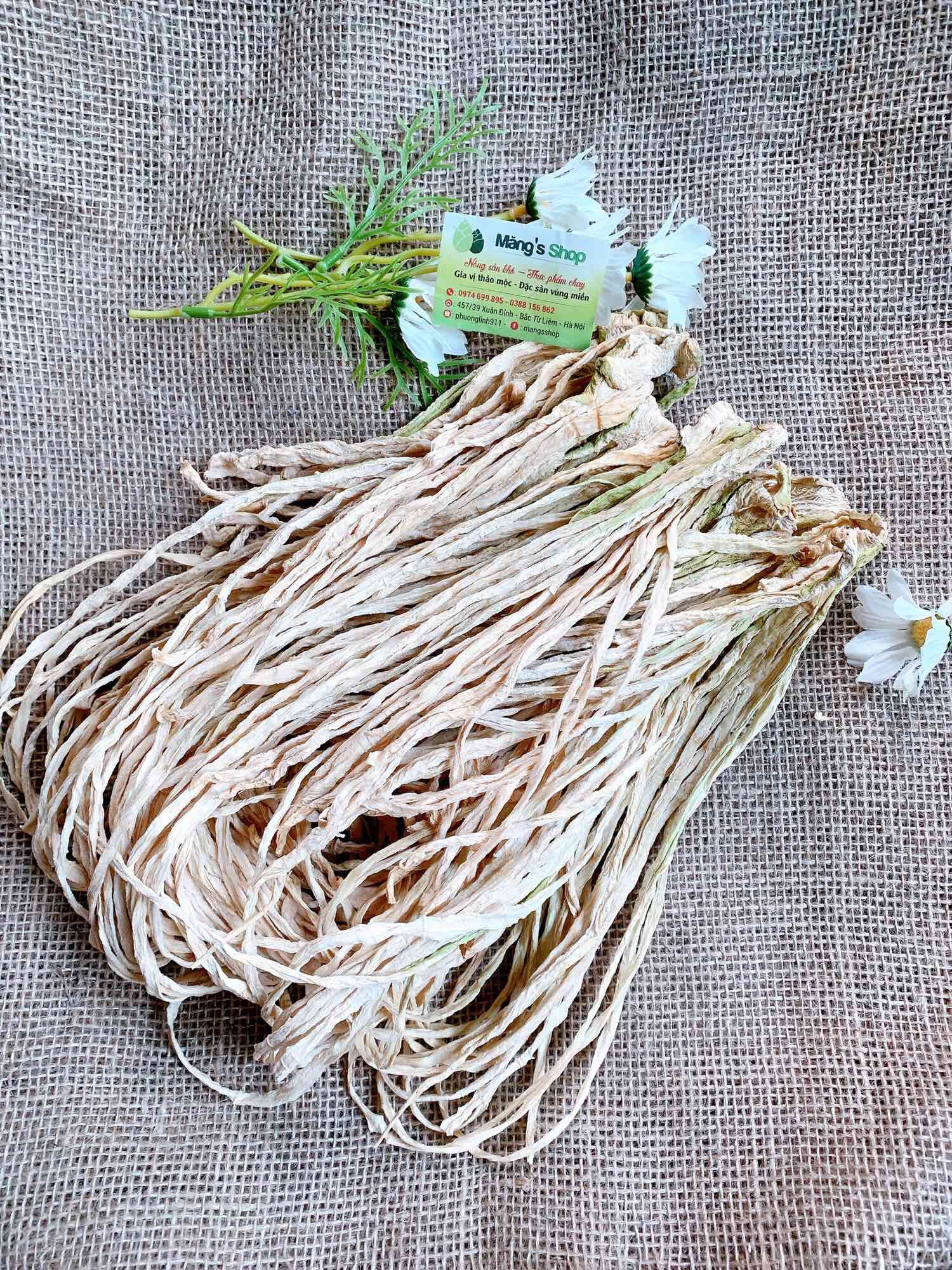 Củ cải khô loại 1 non giòn (Gói 0.5kg Hút chân không) (Hàng chọn)