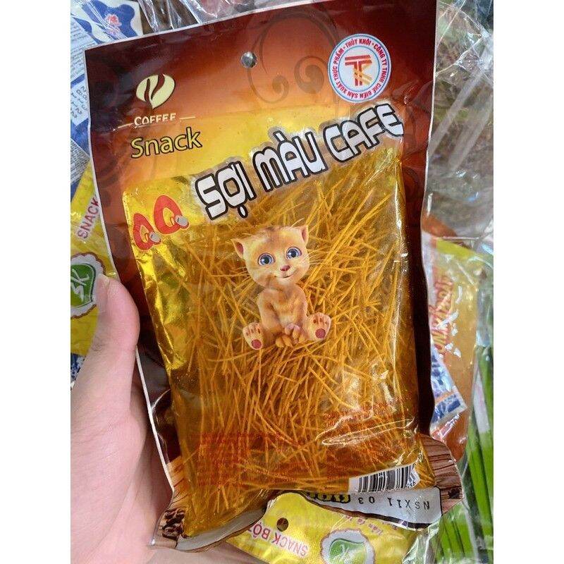 [ sỉ ] 30 Gói Bim Bim Snack Sợi Màu Cà Phê