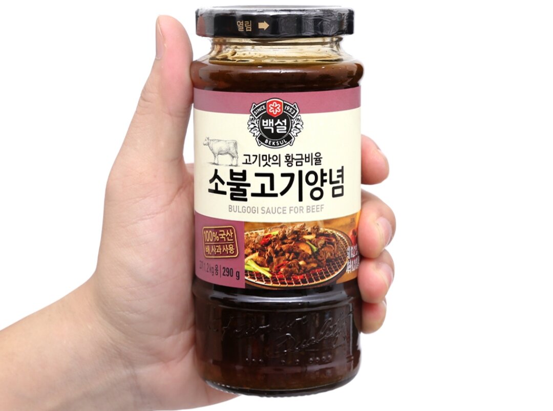 Sốt ướp bulgogi bò 290g BEKSUL HÀN QUỐC