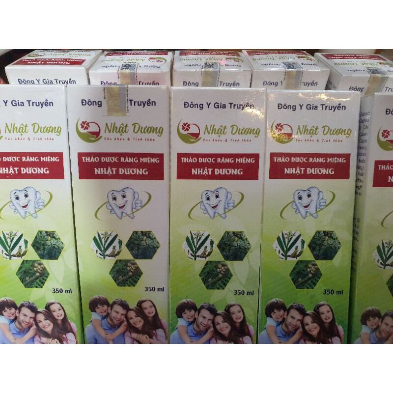 Nước súc miệng sâu răng nhật dương