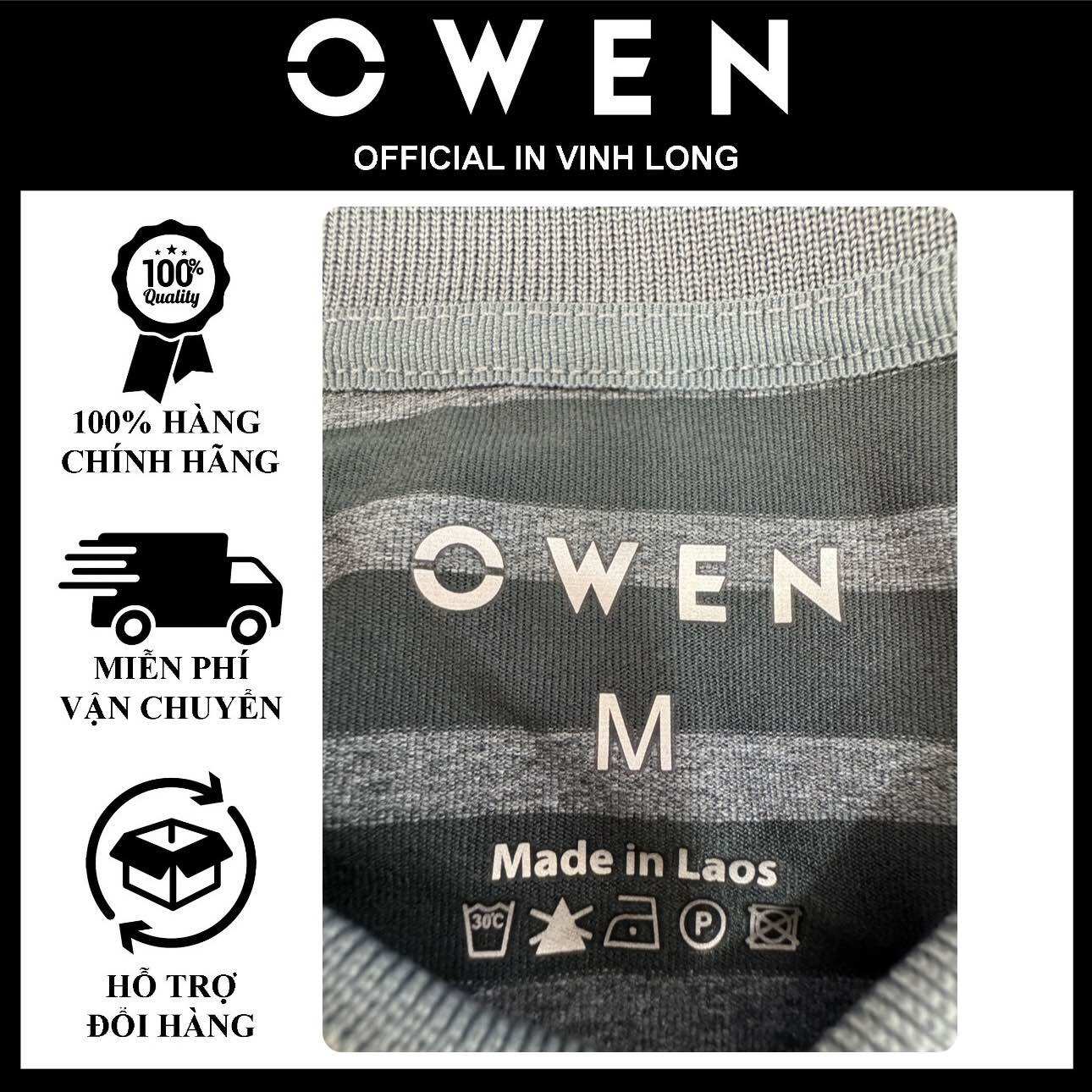 Áo Polo nam Owen form BodyFit còn size S(55kg) (PAT21899)