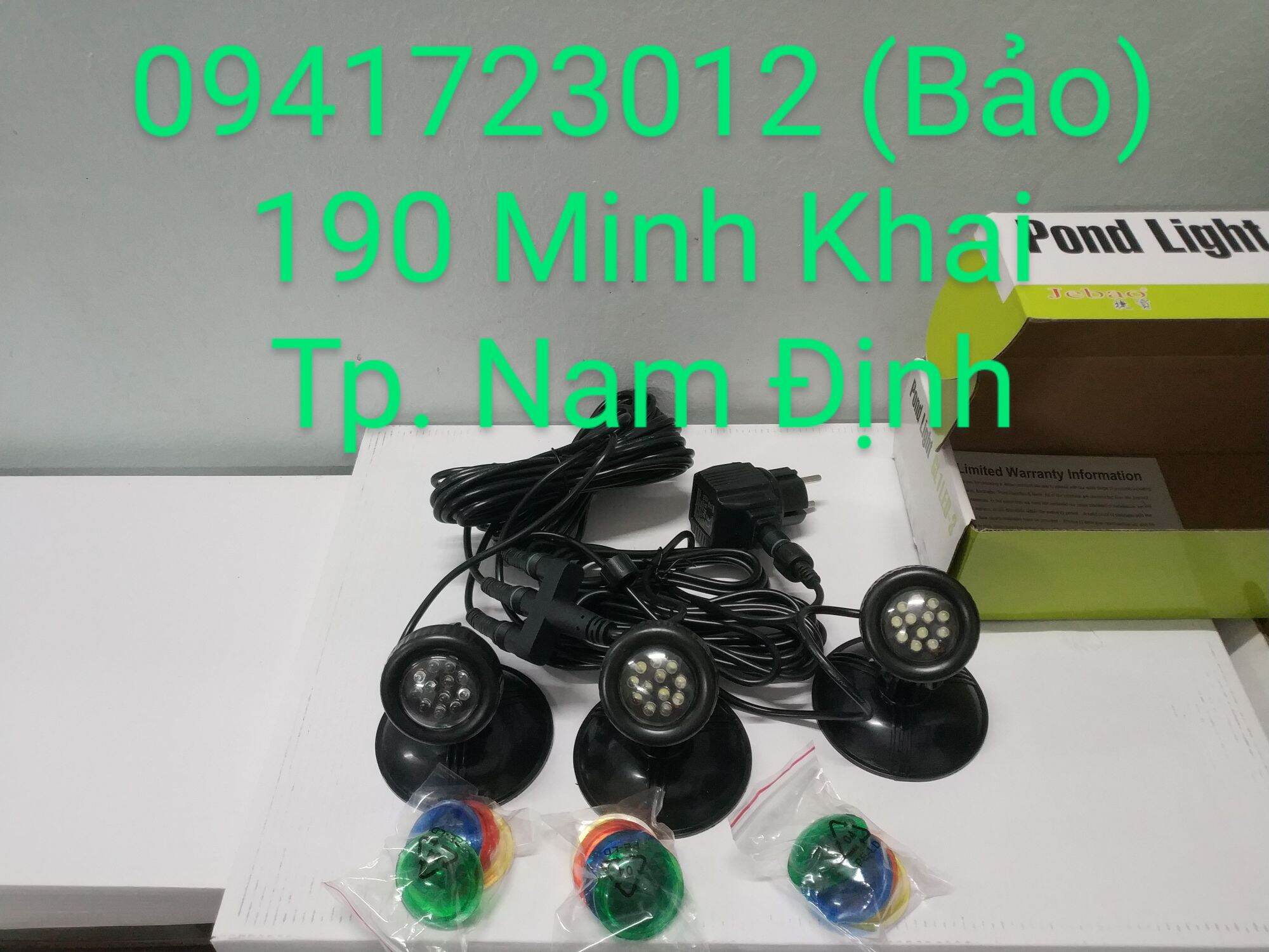 Đèn led âm hồ cá Koi non bộ Jebao GL