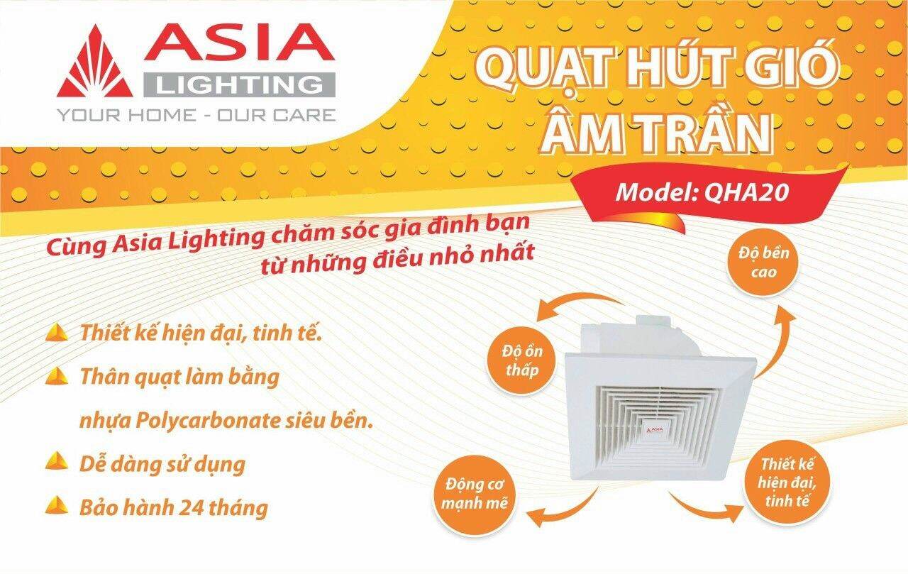 quạt thông gió Asia