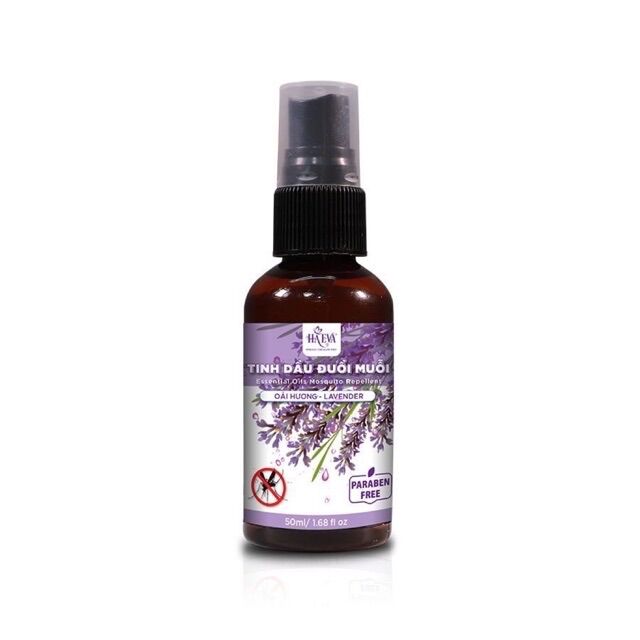 [HCM]Tinh dầu xịt đuỗi muỗi Oải Hương Haeva 50ml