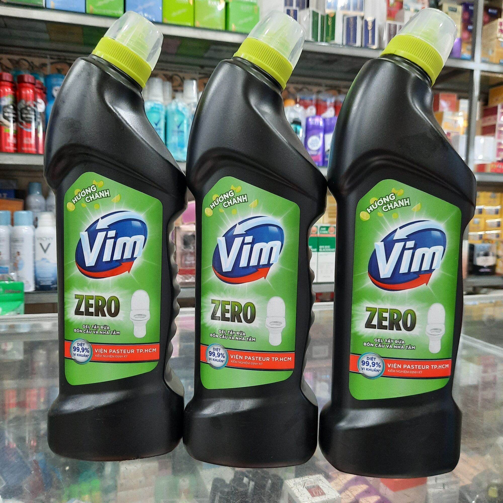 Nước tẩy bồn cầu VIM Zero hương chanh 750ml