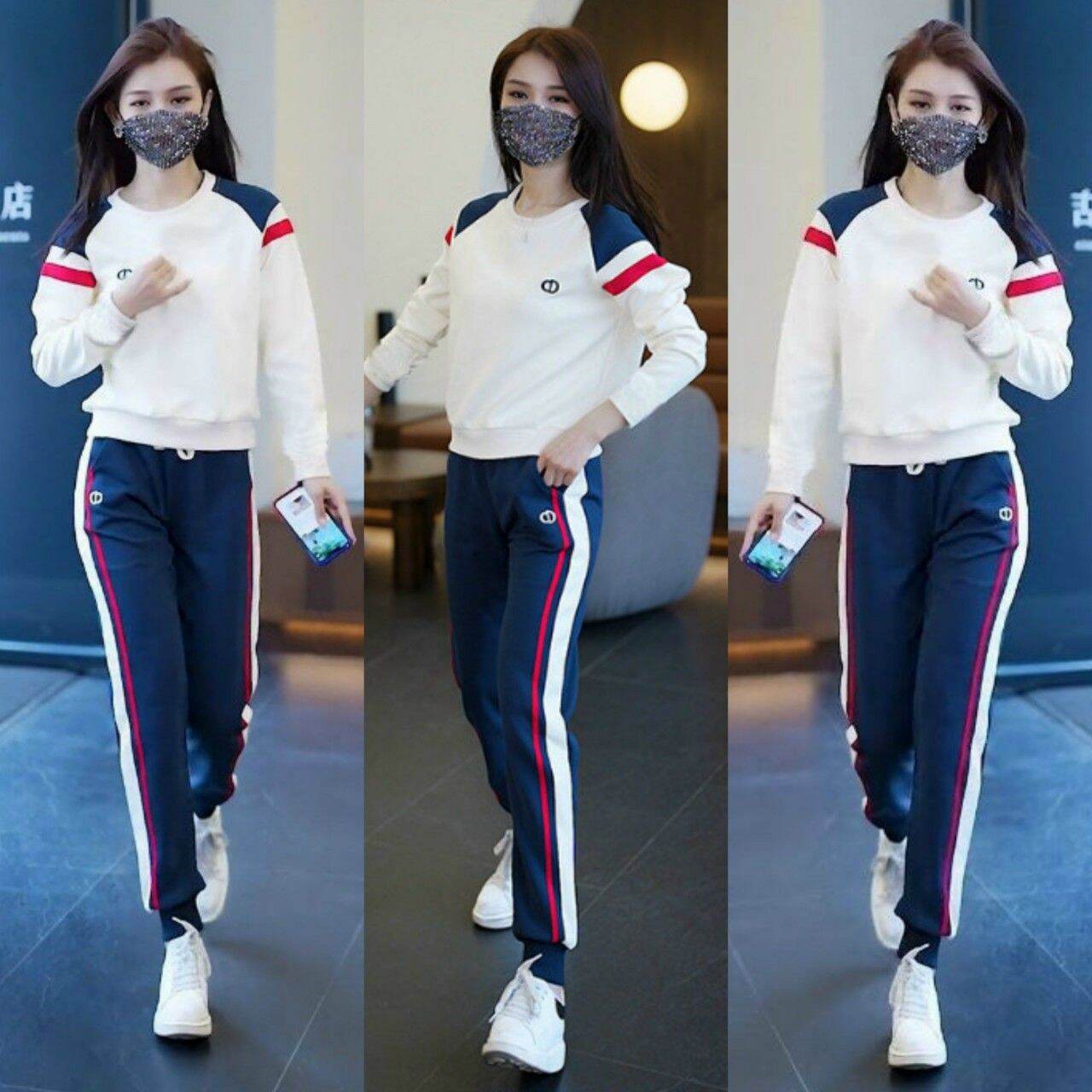 Bộ đồ thu đông cao cấp phối màu mẫu mới giá rẻ đẹp hót hít có bigsize