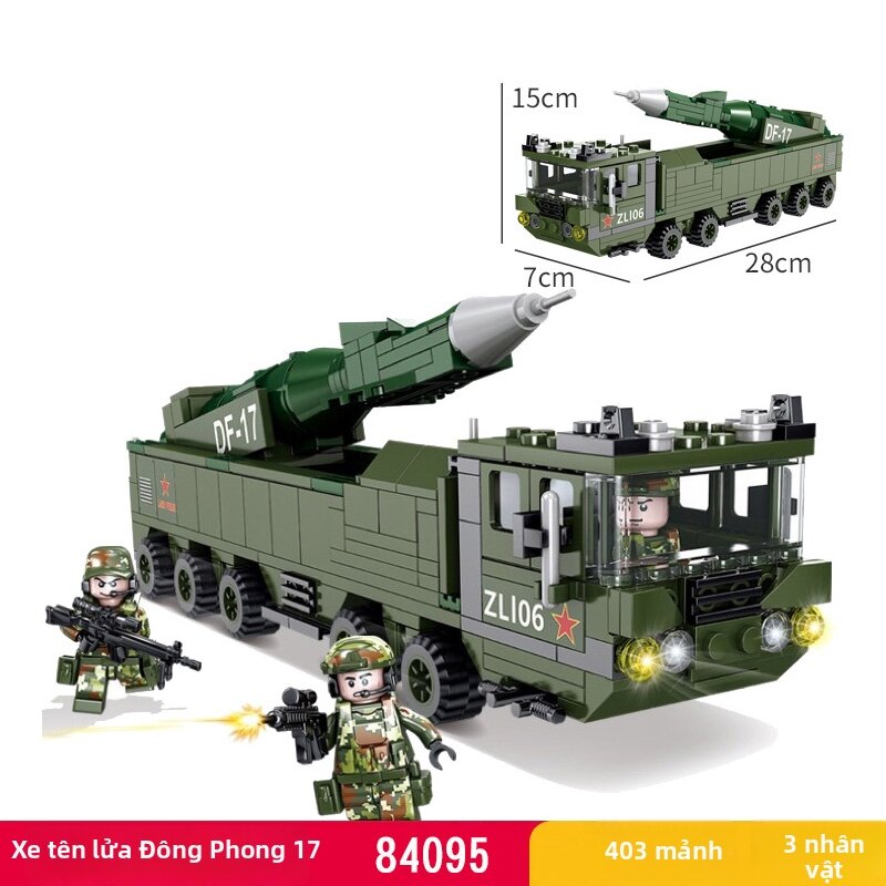 Kazi | Đồ Chơi Lắp Ráp Xe Bọc thép Quân Sự