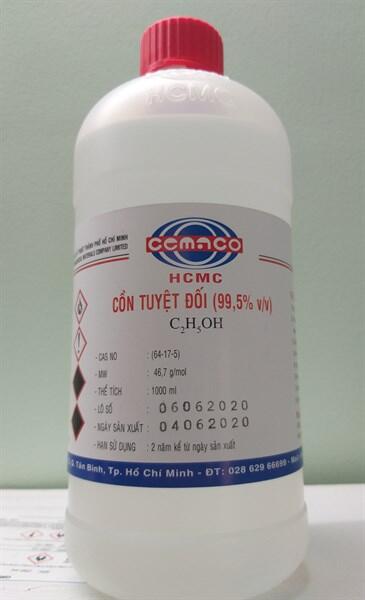 Cồn tuyệt đối 99,5% - cồn ethanol nguyên chất
