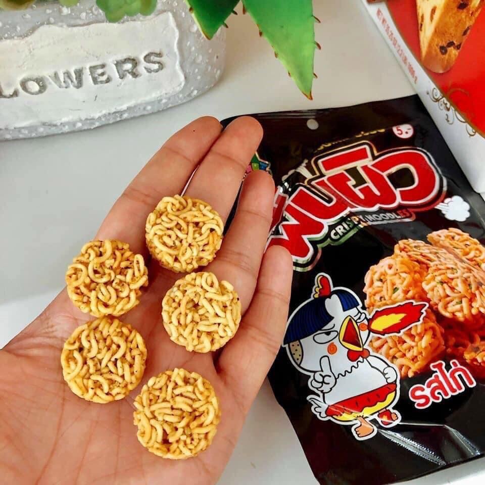Snack mì viên cay mini Thái Lan túi 12 gói ( gói 38gram/1gói)